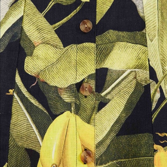 FARM Rio 100% Linen Dress NWT SZ XS - Picture 6 of 10